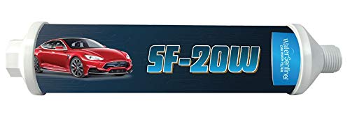 WaterSentinel SF-20W 2-Pack Spotless Car Wash Inline Deionized Water Filter & Extension Adapter for RV, Boat, Home, and More